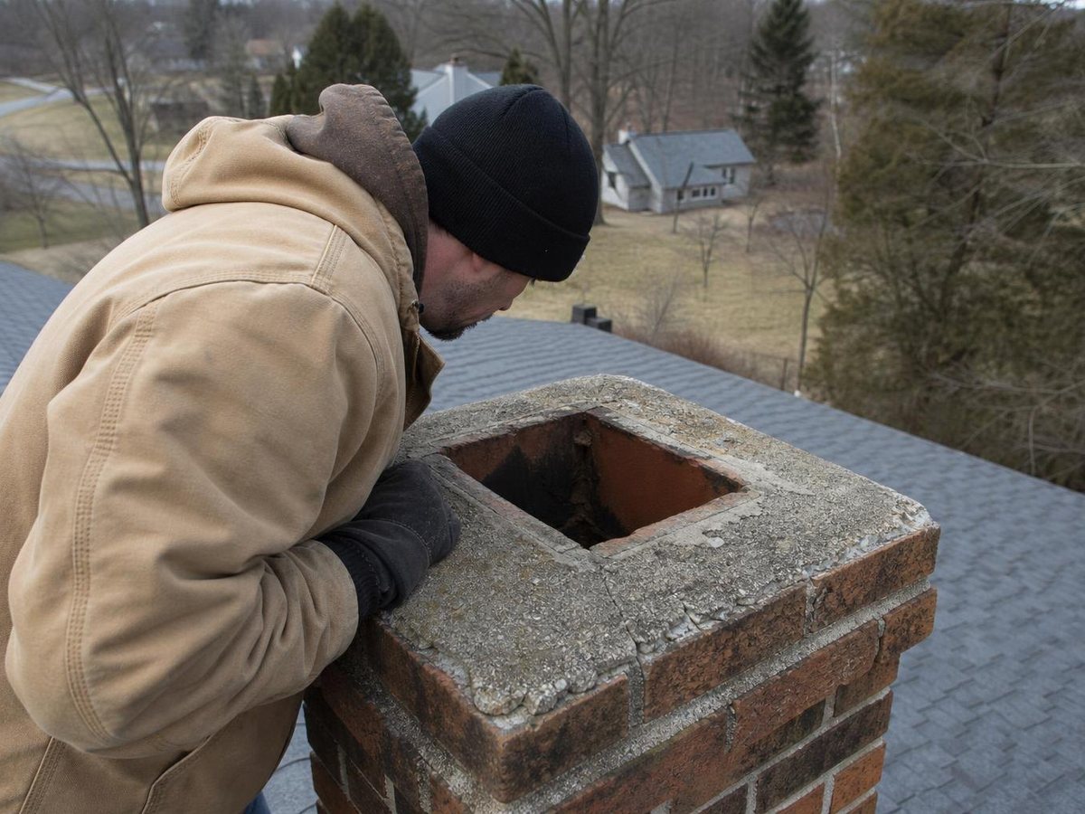 Fenwick Lane Chimney Repair work in Arlington